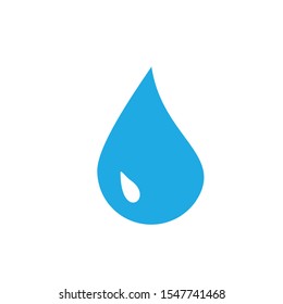 Water drop logo design with modern concept. Oil icon vector illustration