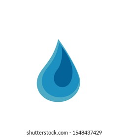 Water drop logo design with modern concept. Oil icon vector illustration