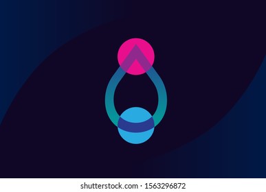 Water drop logo design template vector