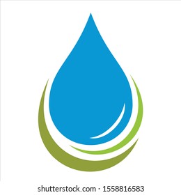 Water drop Logo design vector template. Water Drop liquid Oil Logotype concept icon