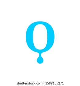 water drop logo design vector template sign icon