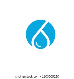 water drop logo design vector template sign icon