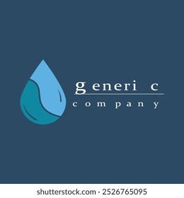 Water drop logo Design Vector, Water Identity, Water Brand