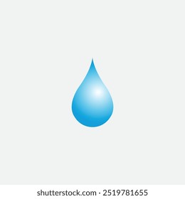 Water drop logo fully editable vector template