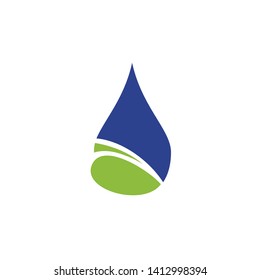 Water drop logo icon design vector template