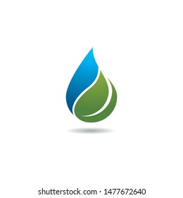 water drop logo icon vector design