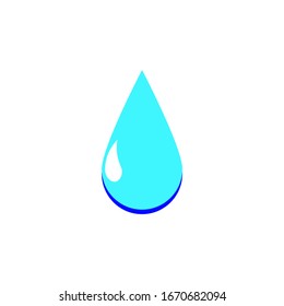water drop Logo Icon  vector illustration Design