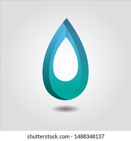 Water drop logo icons template - EPS 10 vector 