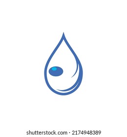 water drop logo illustration design