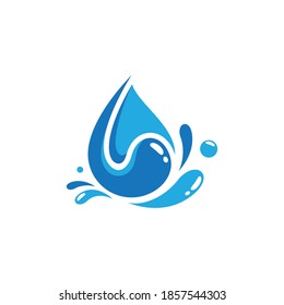 Water drop logo images illustration design