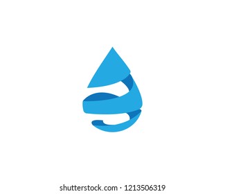 Water Drop Logo template