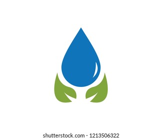 Water Drop Logo template