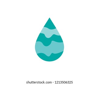 Water Drop Logo template