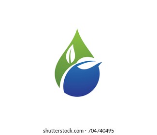 Water drop Logo Template