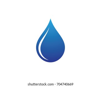 Water drop Logo Template