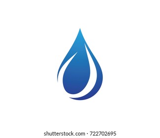 Water drop Logo Template