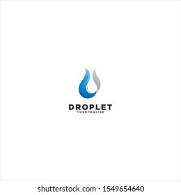 Water Drop Logo Template design idea