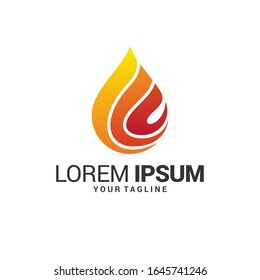 Water Drop Logo Template. eps 10