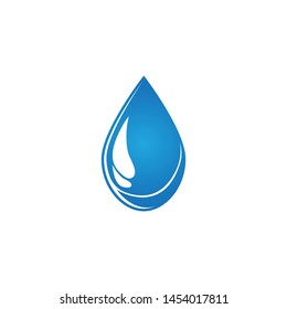Water drop logo template illustration - Vector