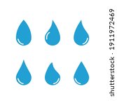 Water drop Logo Template vector illustration design