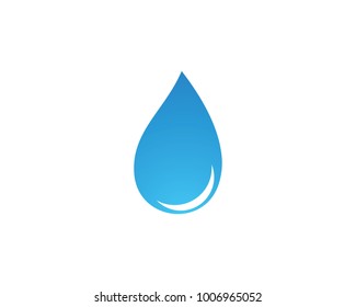 Water drop Logo Template vector illustration design