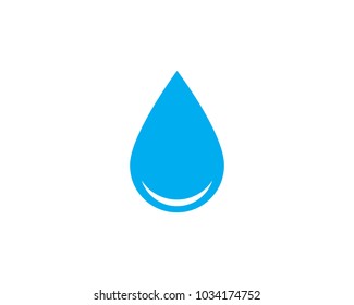 water drop Logo Template vector illustration design