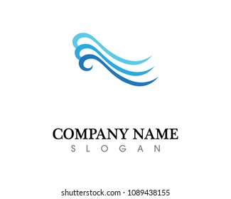 water drop Logo Template vector illustration design

