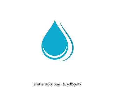 Water drop Logo Template vector illustration design