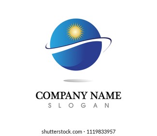 water drop Logo Template vector illustration design