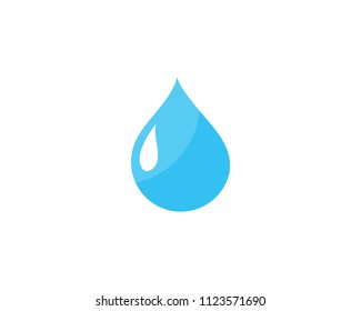 water drop Logo Template vector illustration design