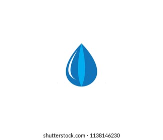water drop Logo Template vector illustration design