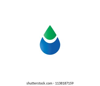 water drop Logo Template vector illustration design
