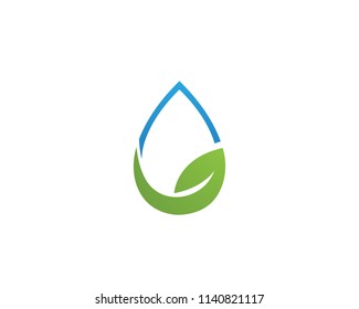 water drop Logo Template vector illustration 