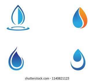 water drop Logo Template vector illustration 
