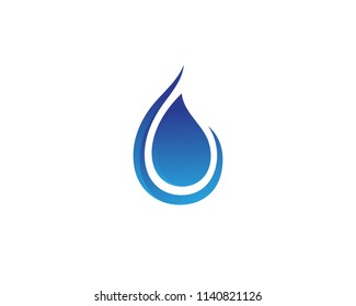 water drop Logo Template vector illustration 