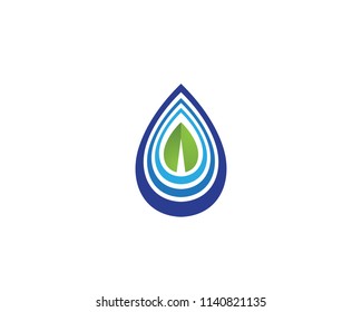 water drop Logo Template vector illustration 