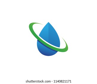 water drop Logo Template vector illustration 