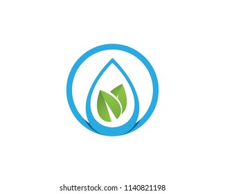 water drop Logo Template vector illustration 