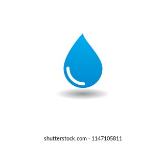water drop Logo Template vector illustration design