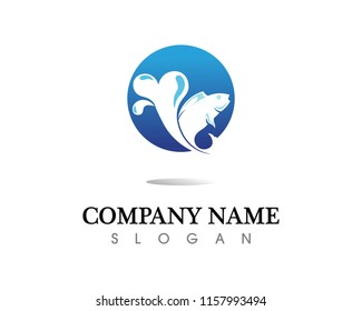 water drop Logo Template vector illustration design
