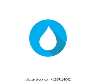 water drop Logo Template vector illustration design