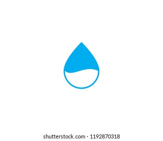 water drop Logo Template vector illustration design