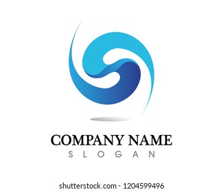 water drop Logo Template vector illustration design