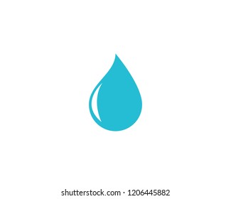 water drop Logo Template vector illustration design