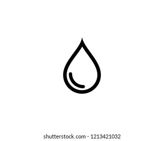 water drop Logo Template vector illustration design