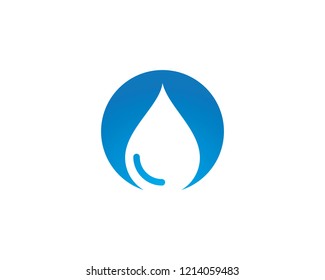 Water Oil Drop Logo Design Template Stock Vector (Royalty Free) 1882248151