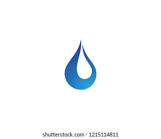 water drop Logo Template vector illustration design