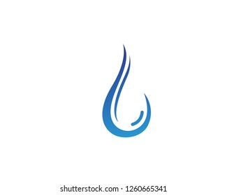 Water drop Logo Template vector illustration design - Vector.
