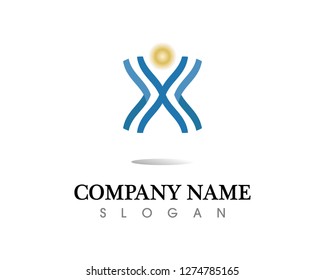 water drop Logo Template vector illustration design