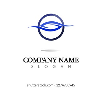 water drop Logo Template vector illustration design